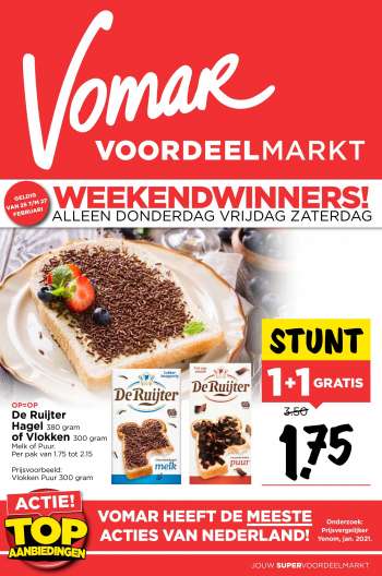 Vomar-aanbieding - 25.2.2021 - 27.2.2021.