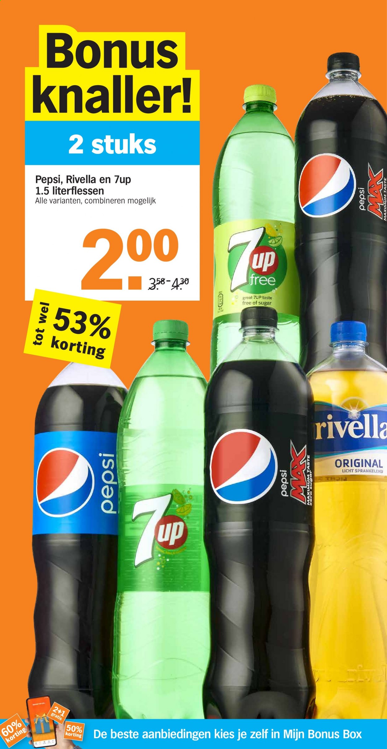 thumbnail - Albert Heijn-aanbieding - 1-3-2021 - 7-3-2021 -  producten in de aanbieding - Pepsi. Pagina 20.