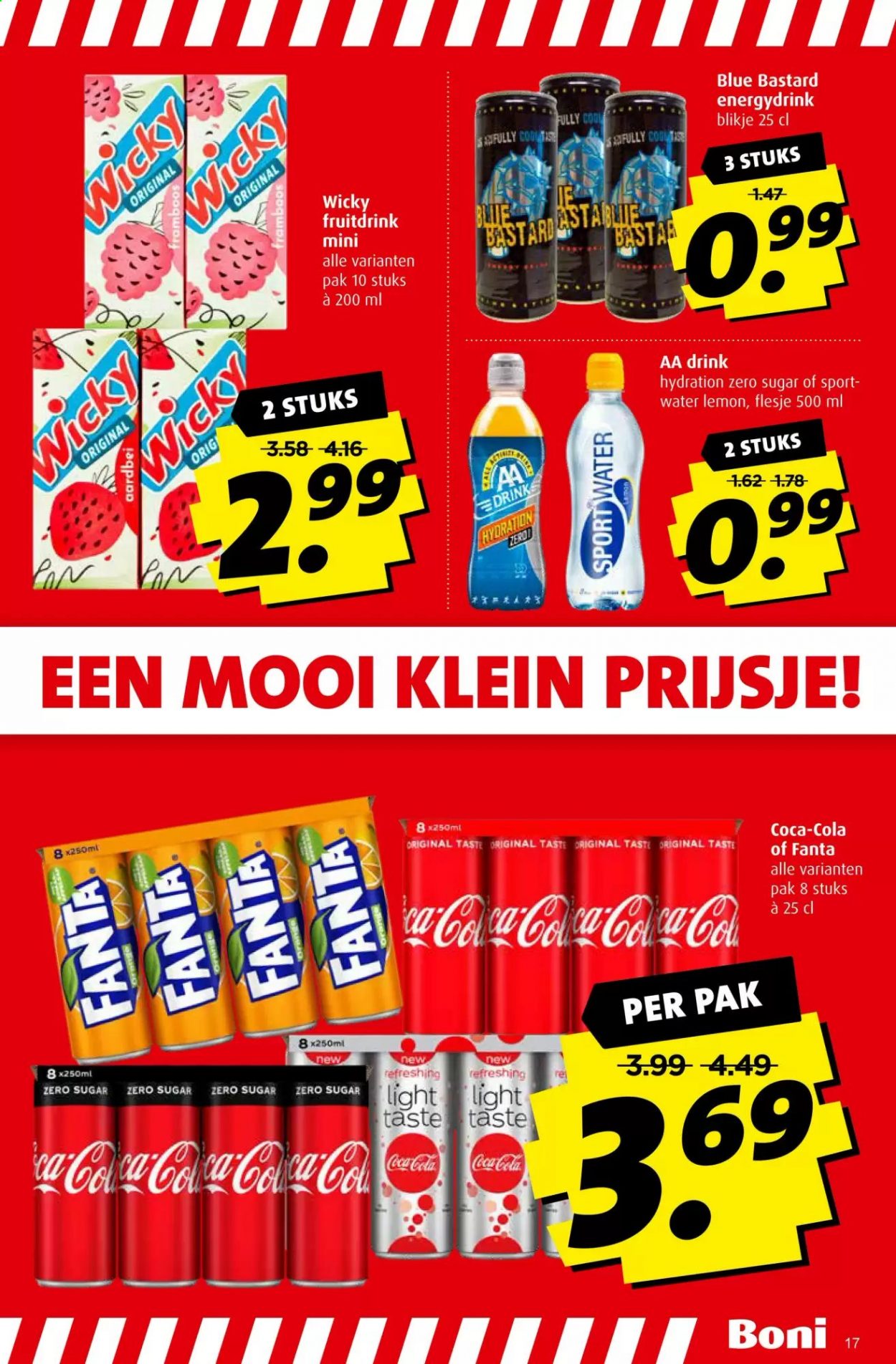 thumbnail - Boni-aanbieding - 3-3-2021 - 9-3-2021 -  producten in de aanbieding - Coca-Cola, Fanta. Pagina 17.