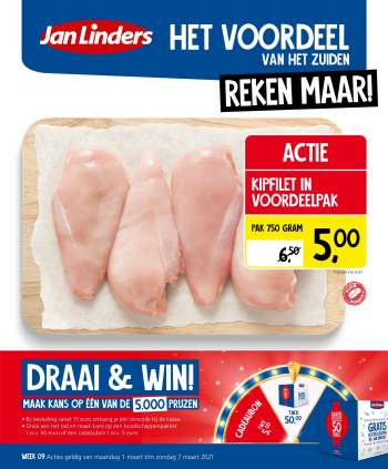 Jan Linders-aanbieding - 1.3.2021 - 7.3.2021.