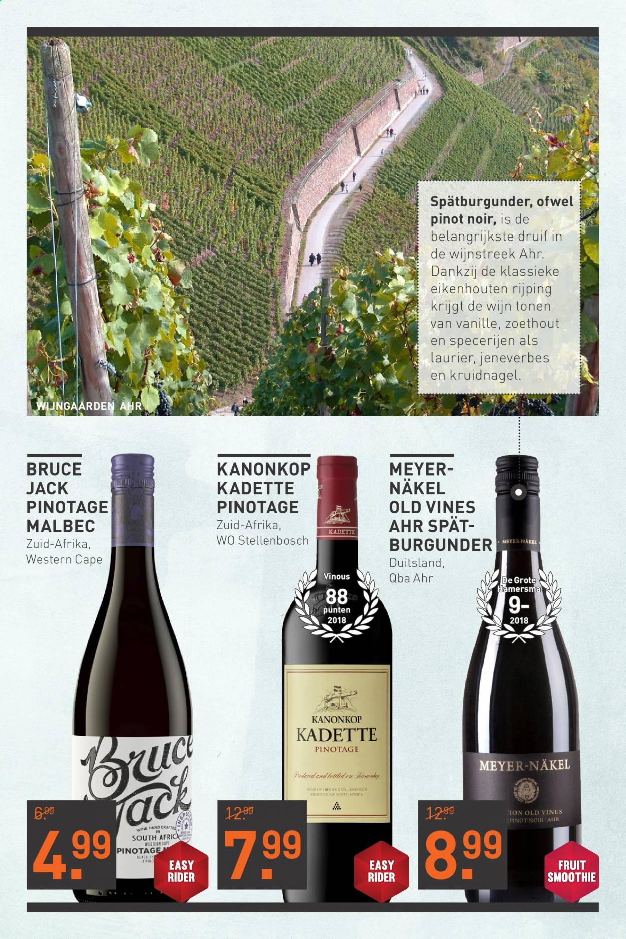 thumbnail - Gall & Gall-aanbieding - 1-3-2021 - 14-3-2021 -  producten in de aanbieding - kruidnagel, kruidnagels, smoothie, Pinot Noir, wijn. Pagina 5.