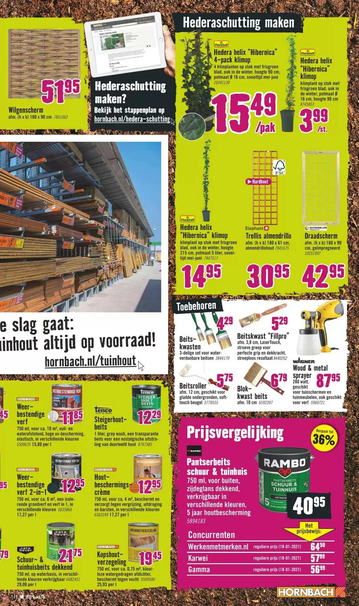 Hornbach-aanbieding - 8-3-2021 - 28-3-2021. Pagina 11