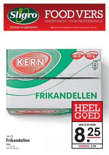 Sligro-aanbieding - 11.3.2021 - 5.4.2021.