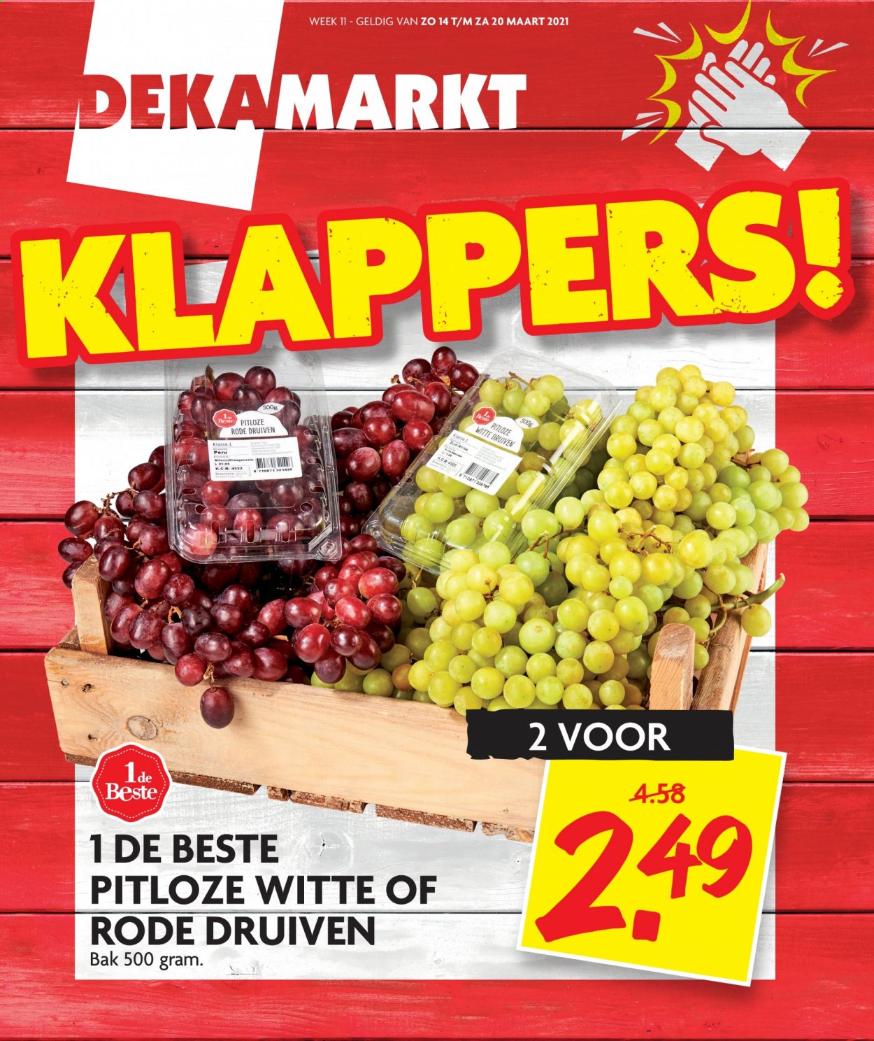 DekaMarkt-aanbieding - 14-3-2021 - 20-3-2021. Pagina 1
