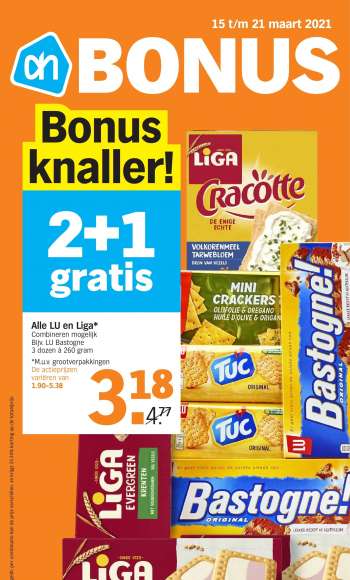 Albert Heijn-aanbieding - 15.3.2021 - 21.3.2021.