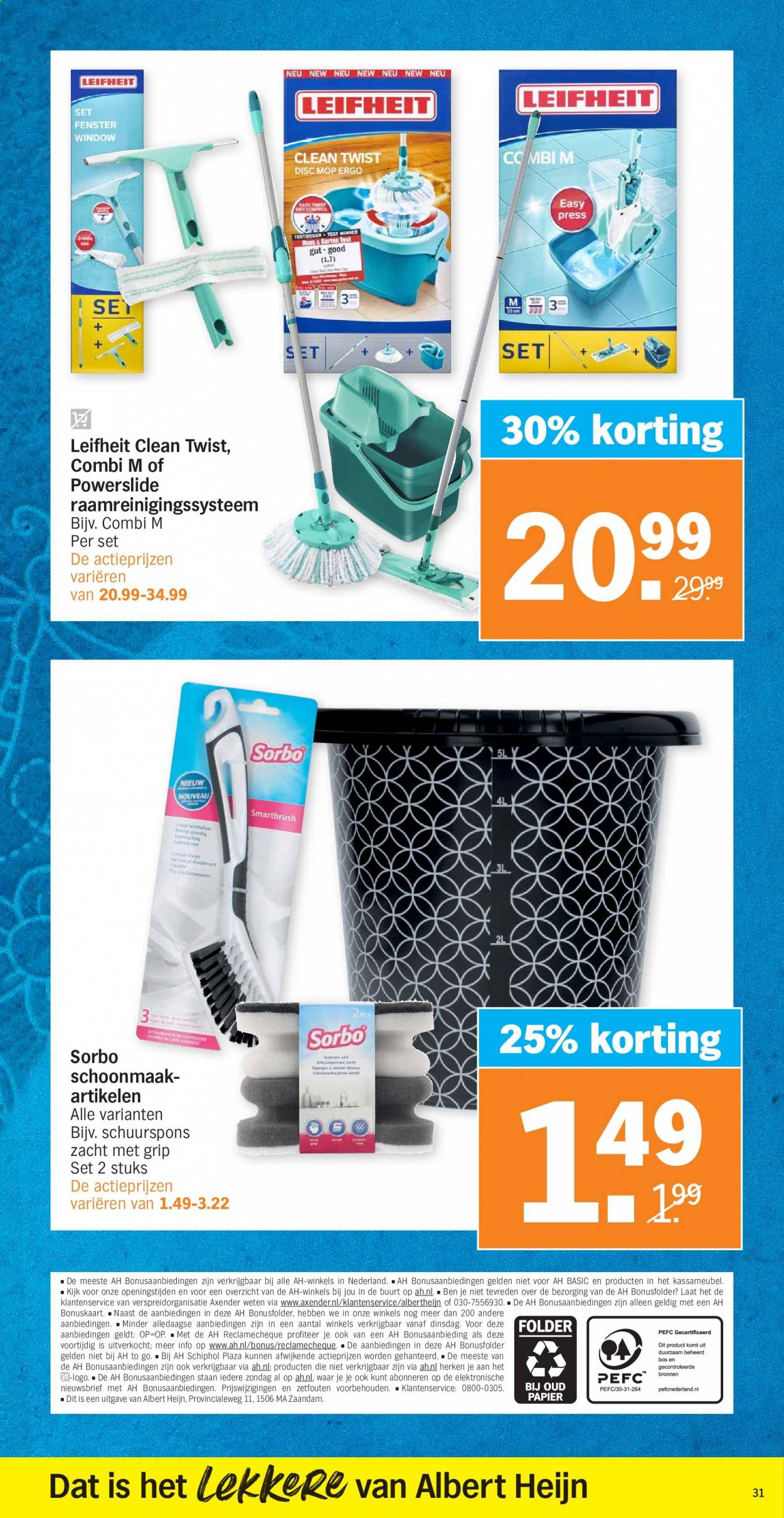 Albert Heijn-aanbieding - 15-3-2021 - 21-3-2021. Pagina 31