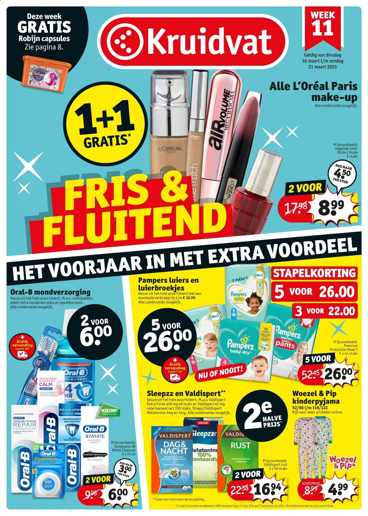 Kruidvat-aanbieding - 16-3-2021 - 21-3-2021. Pagina 1
