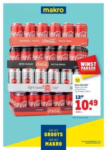 Makro-aanbieding - 17.3.2021 - 30.3.2021.