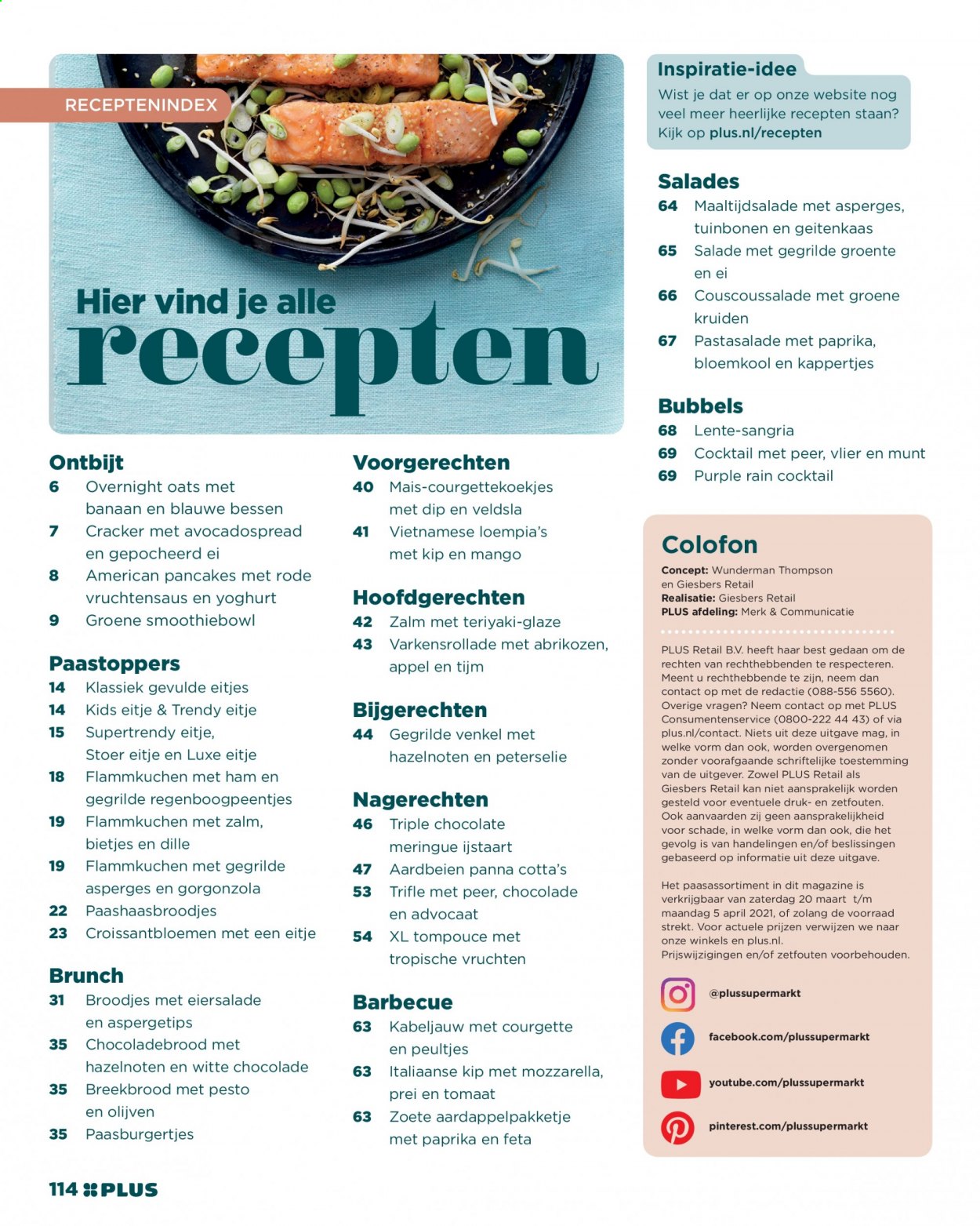 Plus-aanbieding. Pagina 114