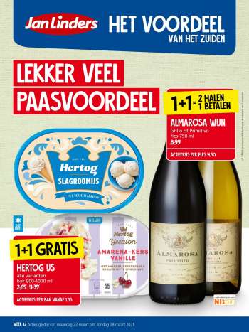 Jan Linders-aanbieding - 22.3.2021 - 28.3.2021.