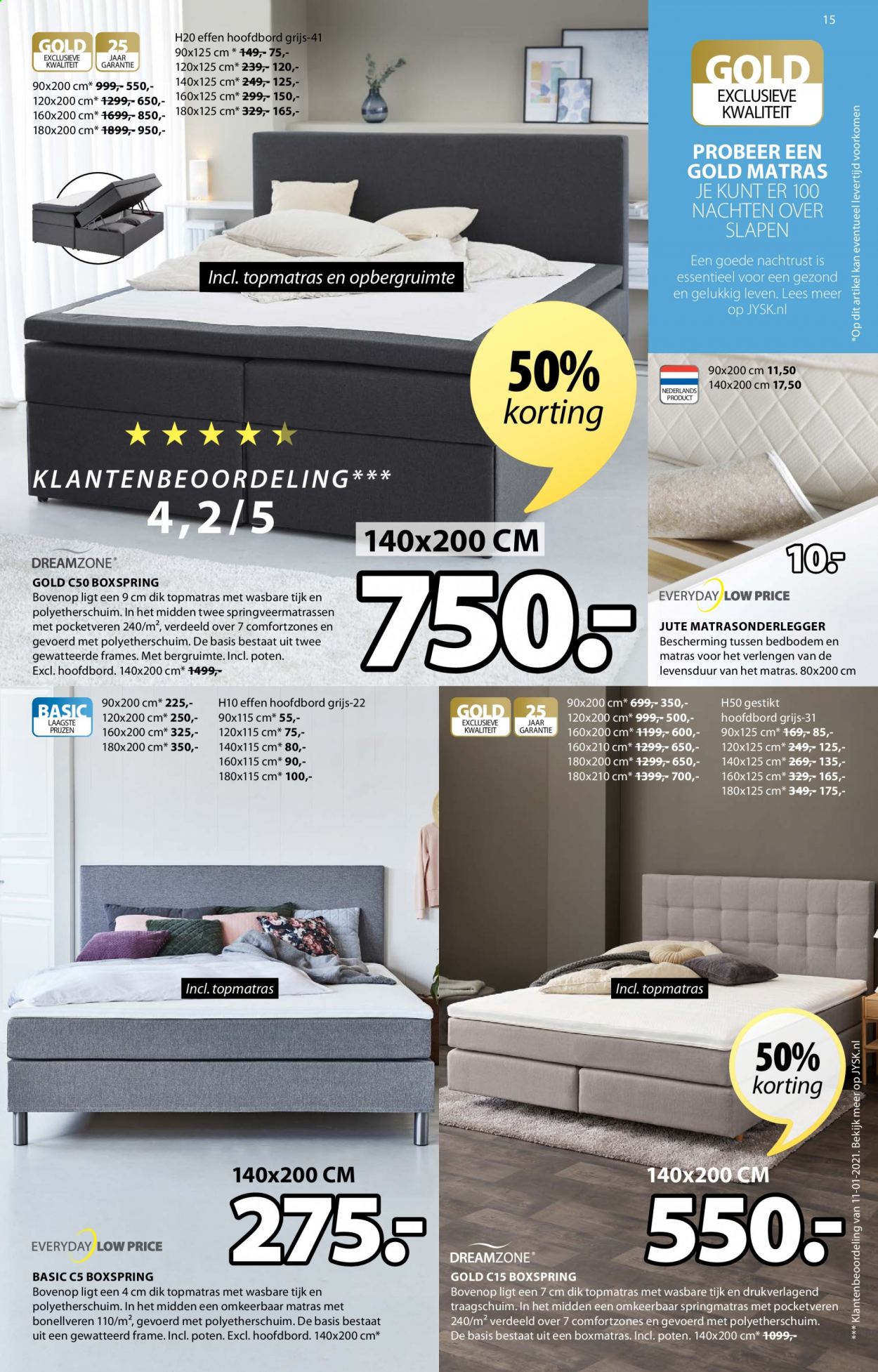 JYSK-aanbieding - 22-3-2021 - 4-4-2021. Pagina 15