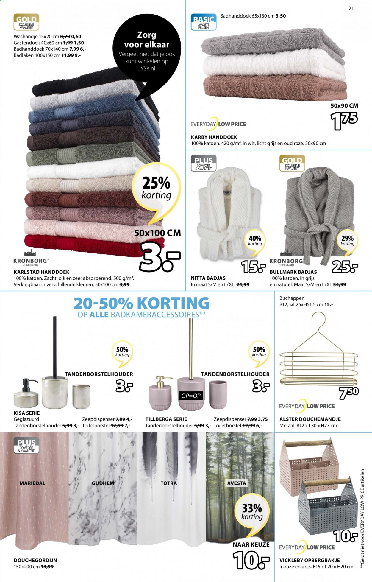 JYSK-aanbieding - 22-3-2021 - 4-4-2021. Pagina 21