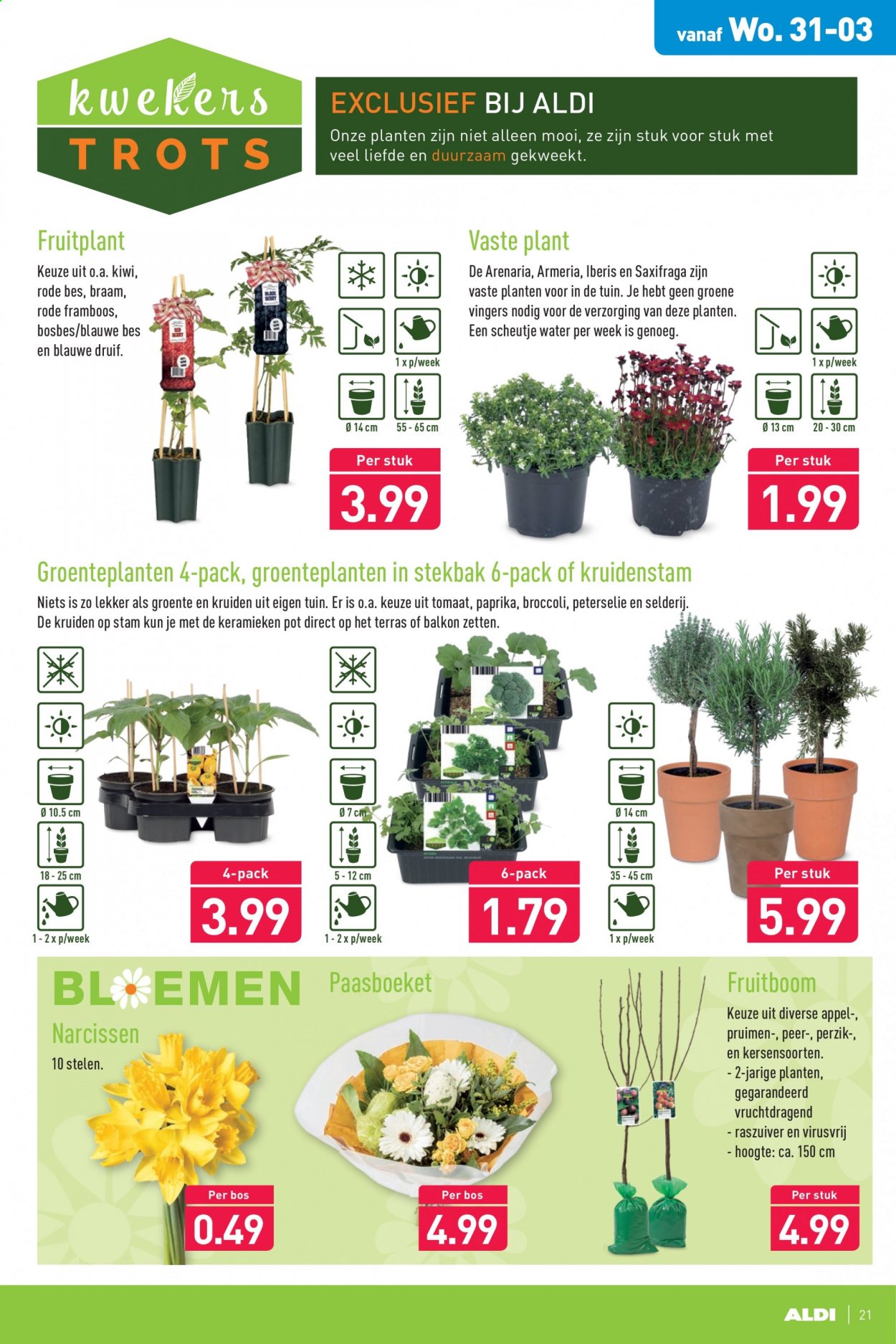 Aldi-aanbieding - 29-3-2021 - 5-4-2021. Pagina 21