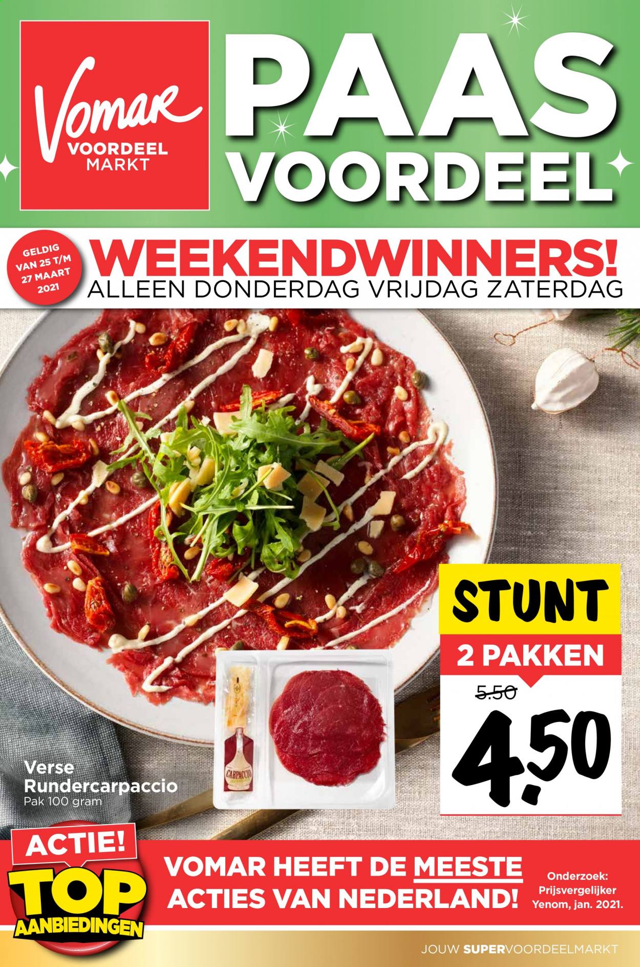 Vomar-aanbieding - 25-3-2021 - 27-3-2021. Pagina 1