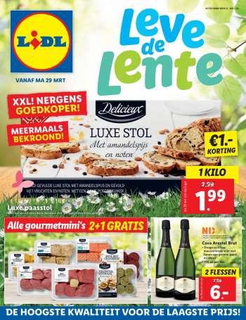 Lidl-aanbieding - 29.3.2021 - 4.4.2021.