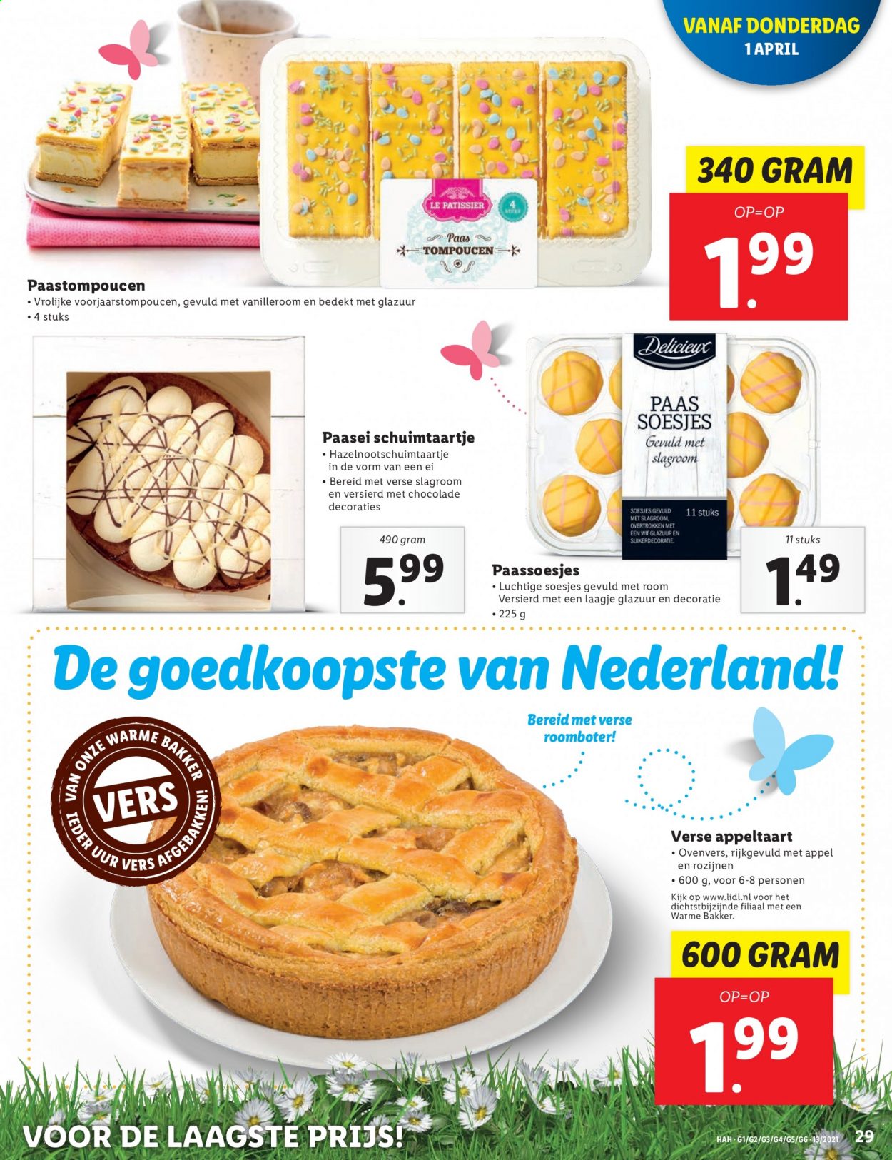 Lidl-aanbieding - 29-3-2021 - 5-4-2021. Pagina 29