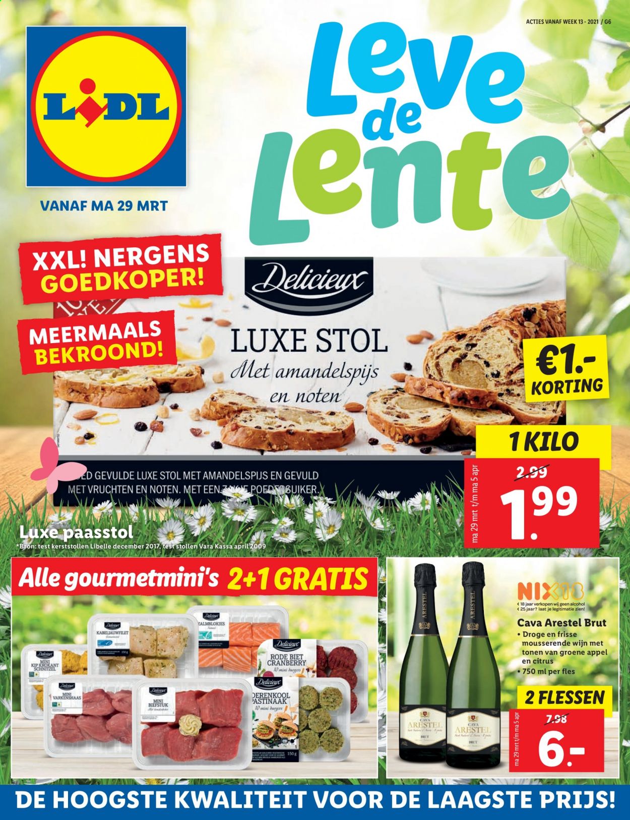 Lidl-aanbieding - 29-3-2021 - 5-4-2021. Pagina 1