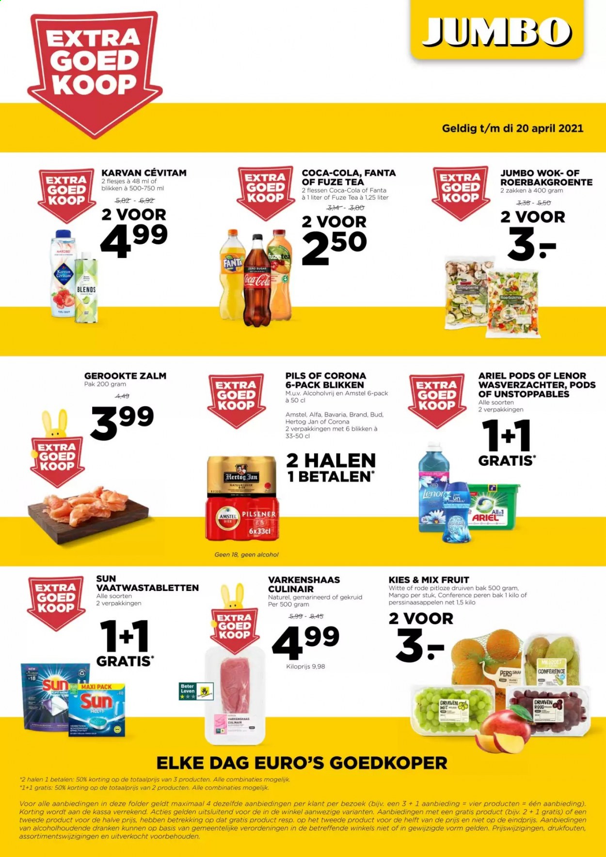 Jumbo-aanbieding - 26-3-2021 - 20-4-2021. Pagina 1