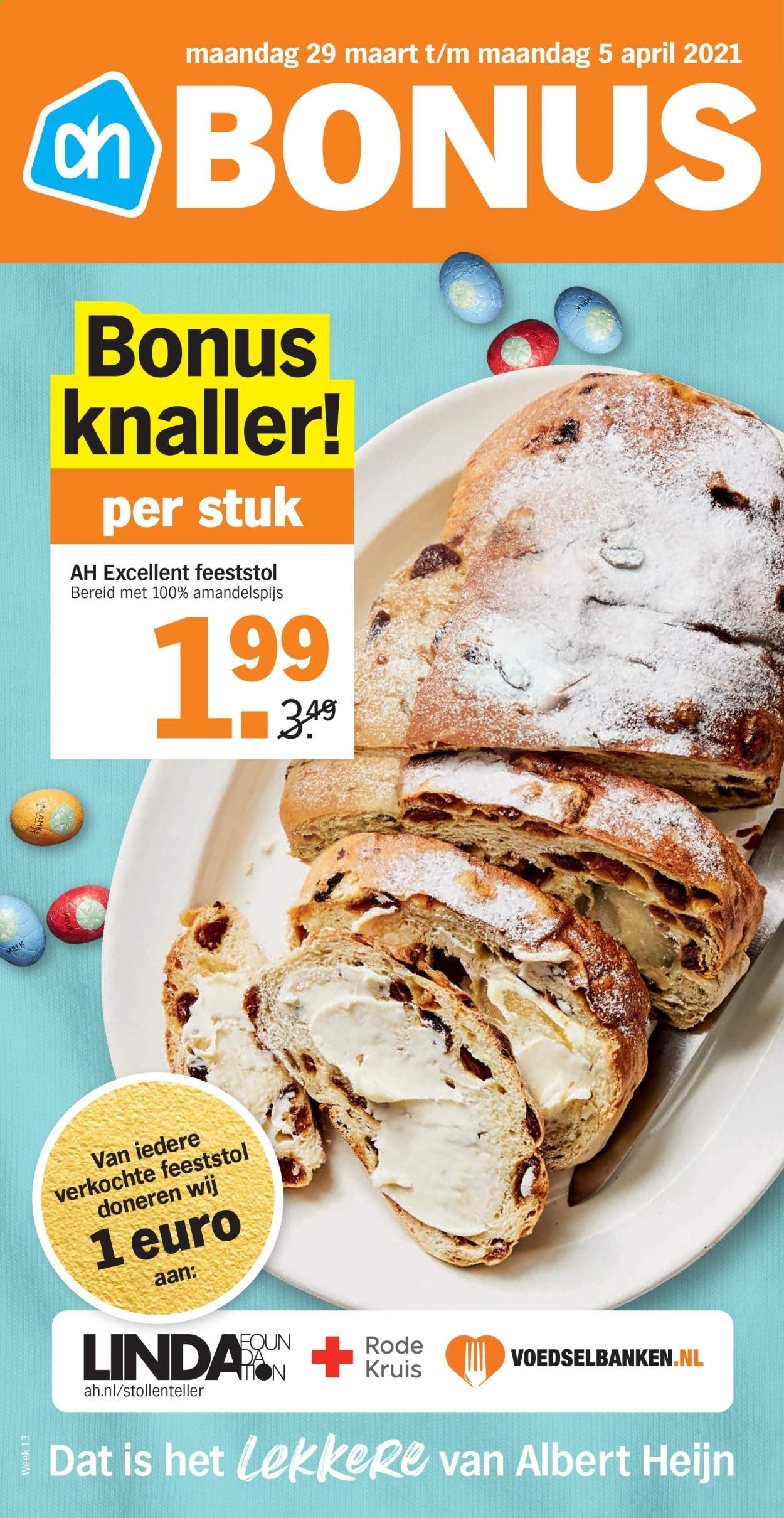 Albert Heijn-aanbieding - 29-3-2021 - 5-4-2021. Pagina 1
