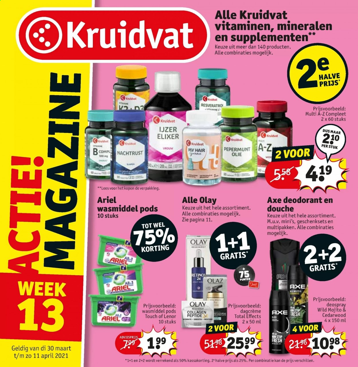 Kruidvat-aanbieding - 30-3-2021 - 11-4-2021. Pagina 1
