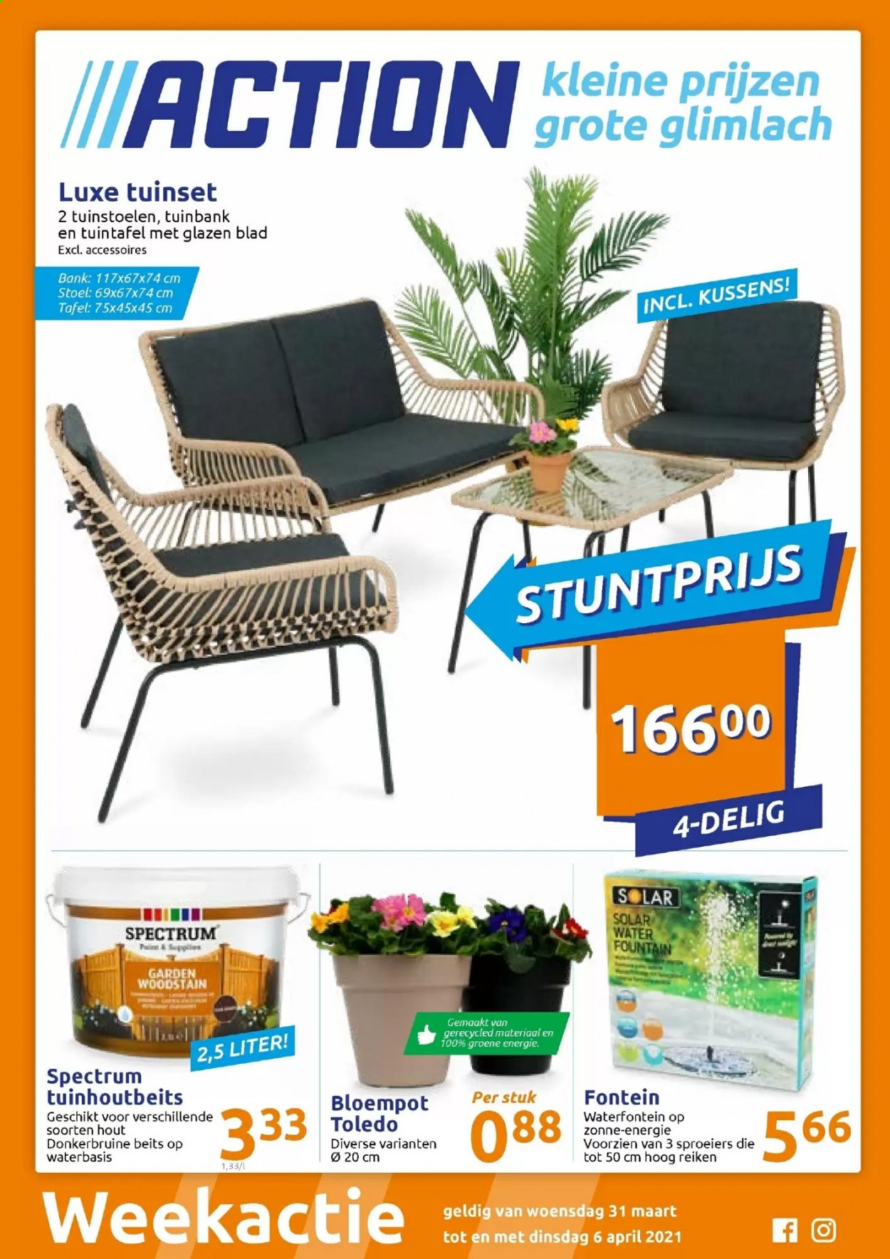 thumbnail - Action-aanbieding - 30-3-2021 - 6-4-2021 -  producten in de aanbieding - stoel, tuinstoelen, bloempot. Pagina 1.
