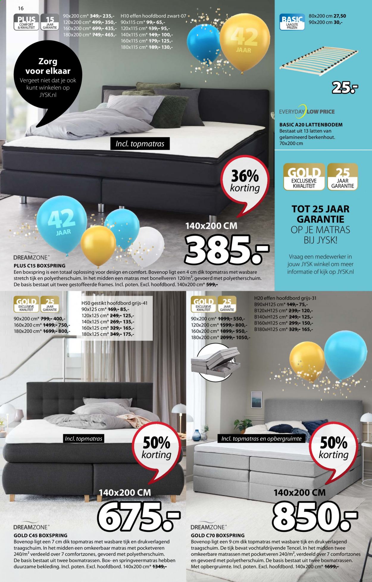 JYSK-aanbieding - 29-3-2021 - 11-4-2021. Pagina 16