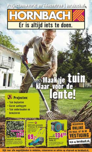 Hornbach-aanbieding.