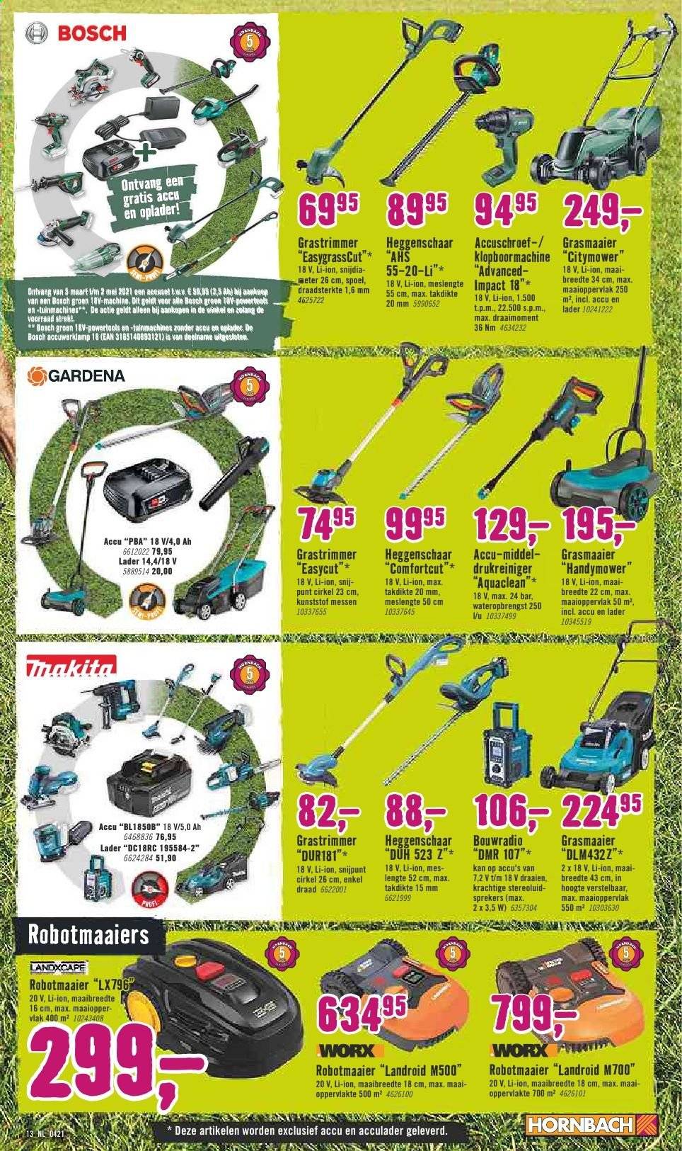 Hornbach-aanbieding - 1-4-2021 - 30-4-2021. Pagina 13