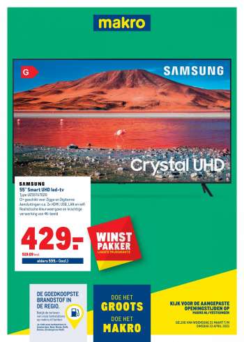 Makro-aanbieding - 31.3.2021 - 13.4.2021.