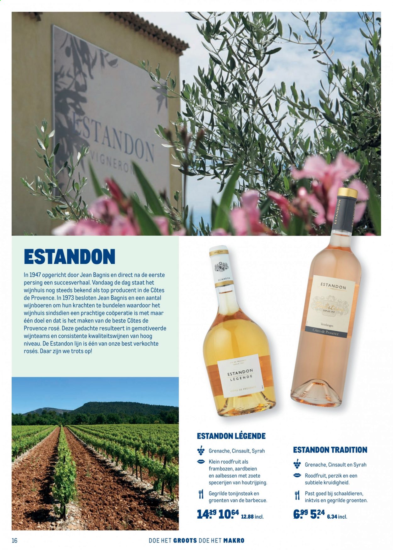 thumbnail - Makro-aanbieding - 31-3-2021 - 27-4-2021 -  producten in de aanbieding - aalbessen, aardbeien, perzik, frambozen, BBQ, Côtes de Provence, top. Pagina 16.