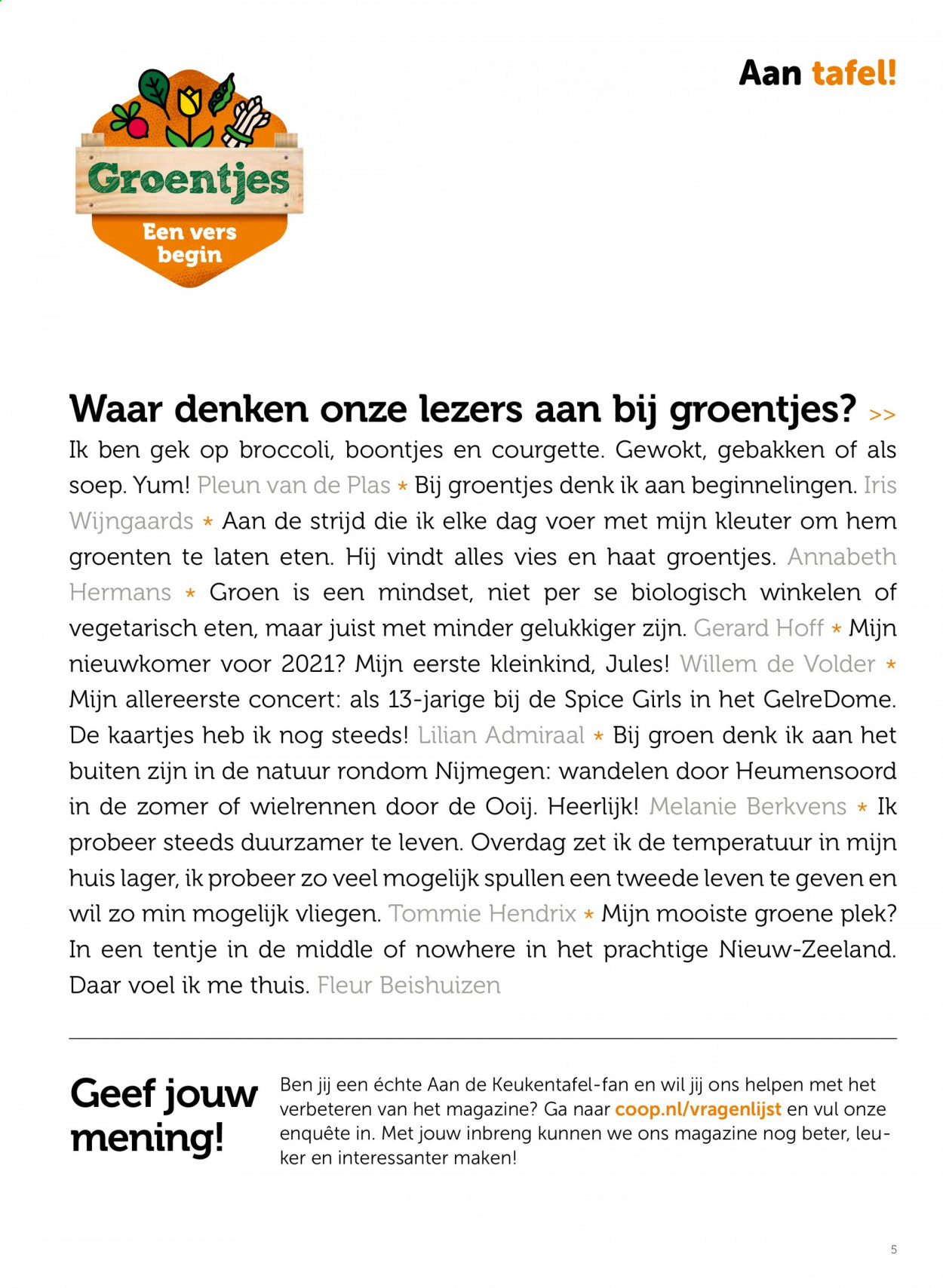 Coop-aanbieding. Pagina 5