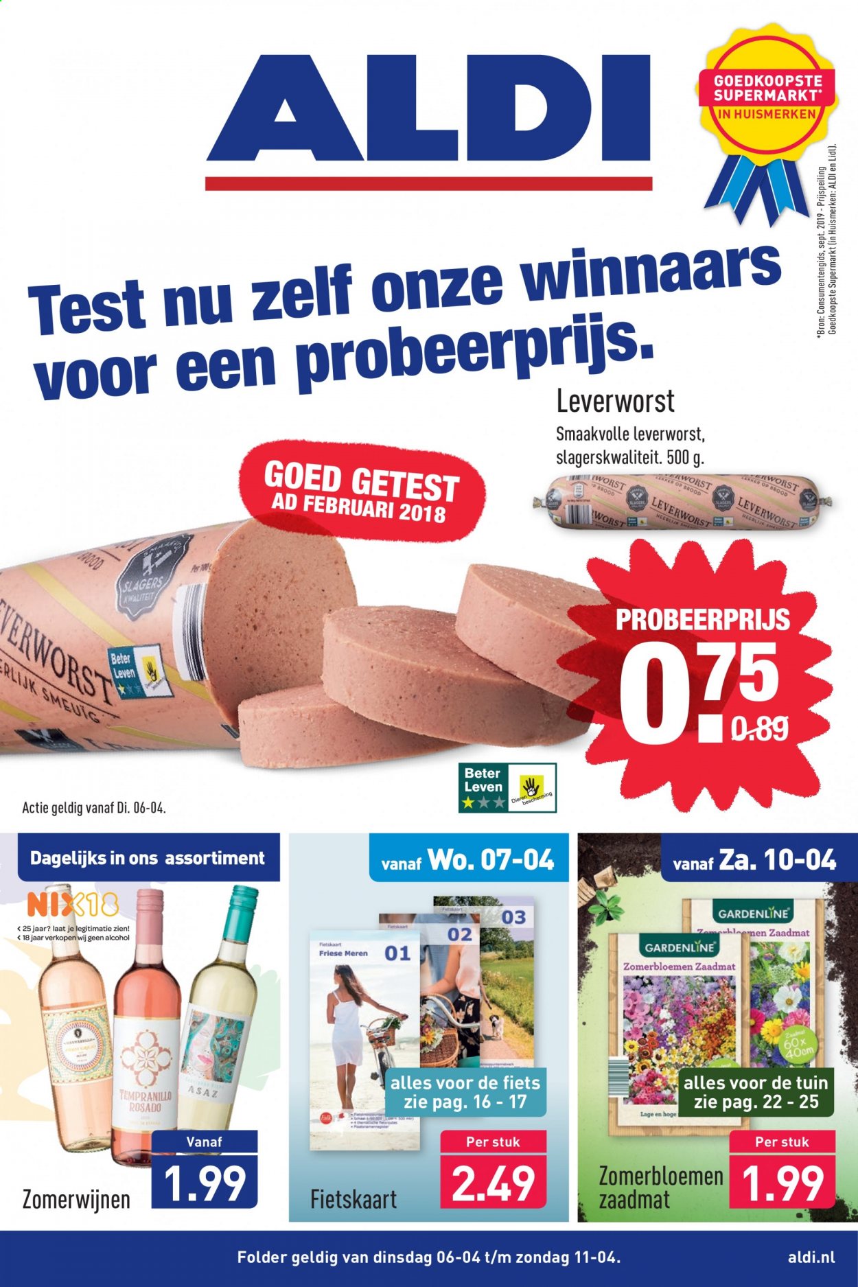 Aldi-aanbieding - 6-4-2021 - 11-4-2021. Pagina 1
