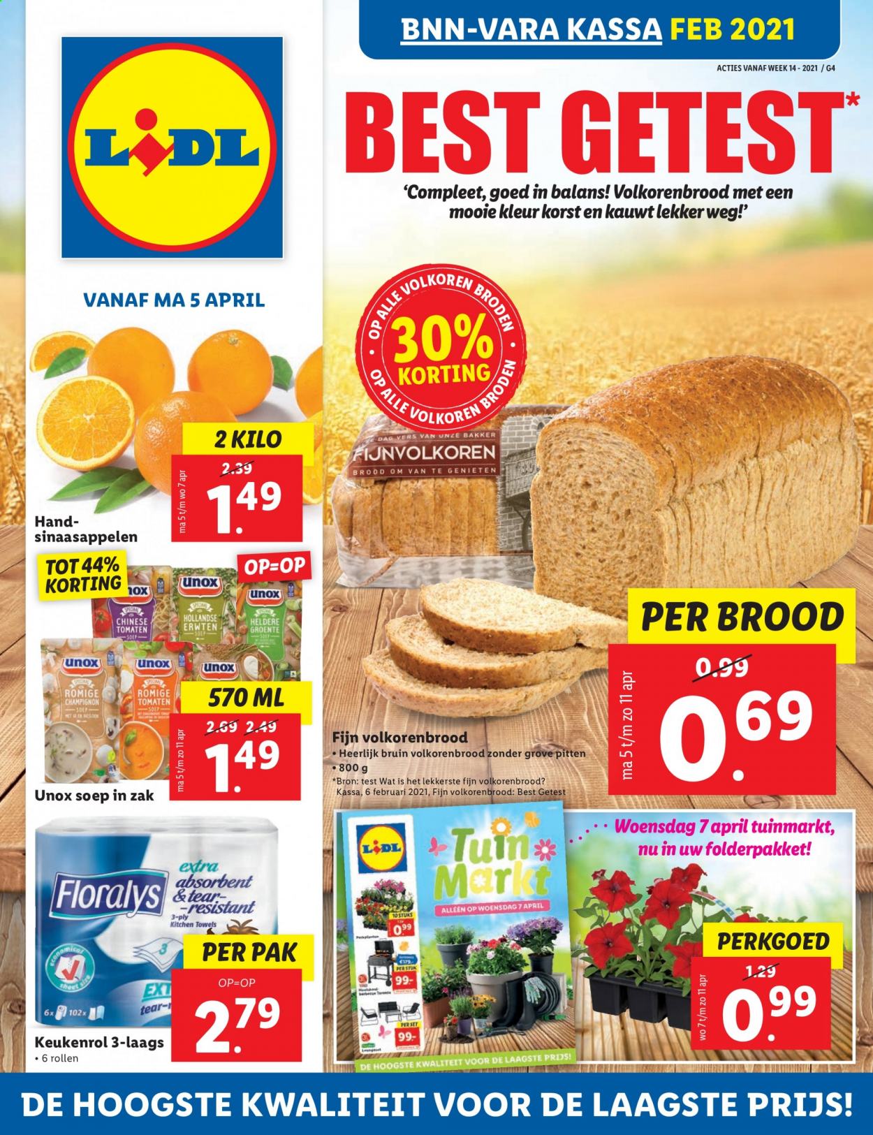 Lidl-aanbieding - 5-4-2021 - 11-4-2021. Pagina 1