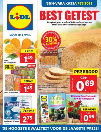 Lidl-aanbieding - 5.4.2021 - 11.4.2021.