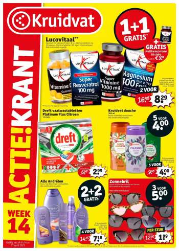 Kruidvat-aanbieding - 6.4.2021 - 11.4.2021.