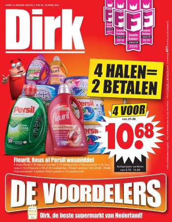Dirk-aanbieding - 4.4.2021 - 10.4.2021.