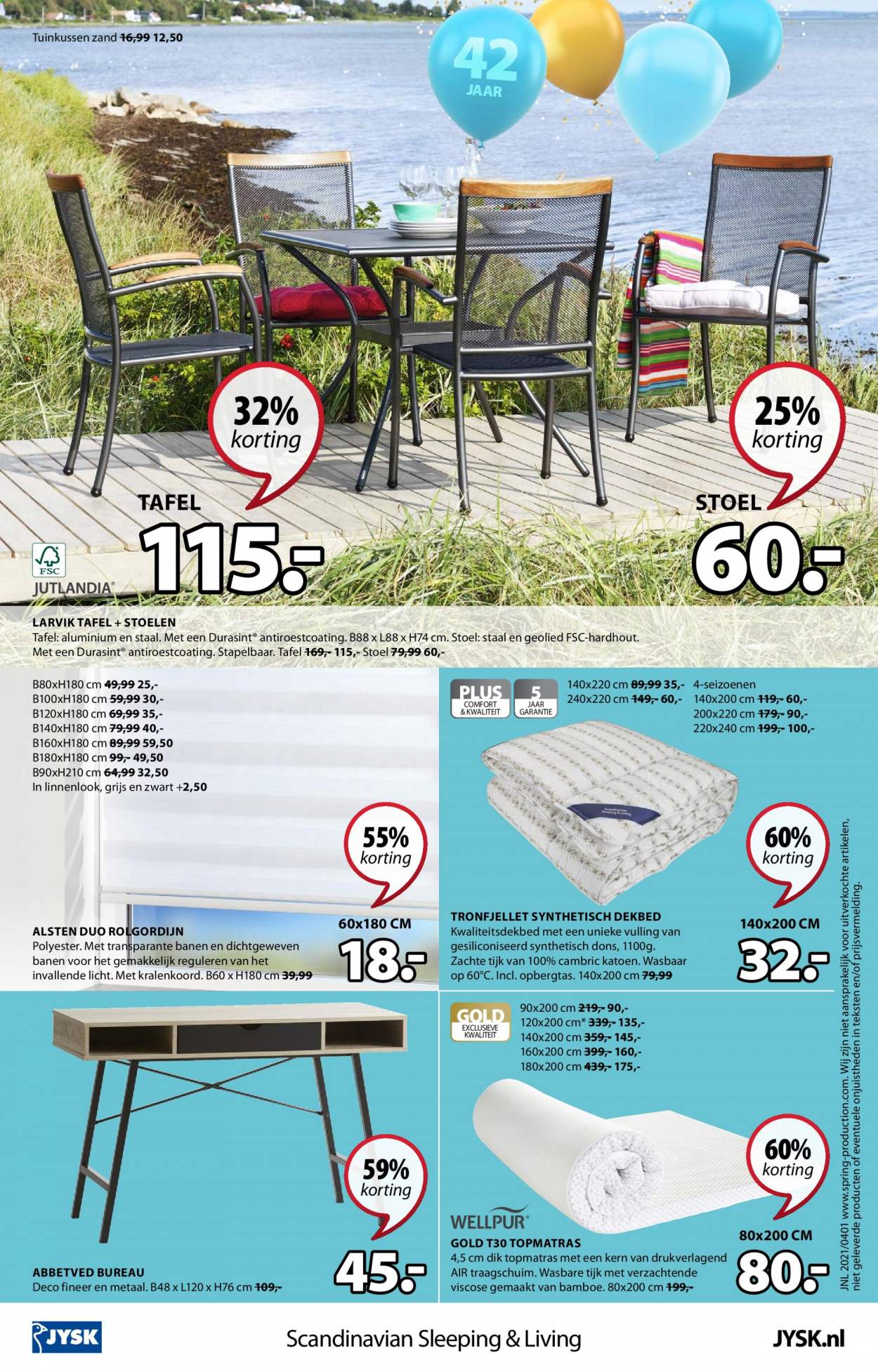 JYSK-aanbieding - 6-4-2021 - 18-4-2021. Pagina 24