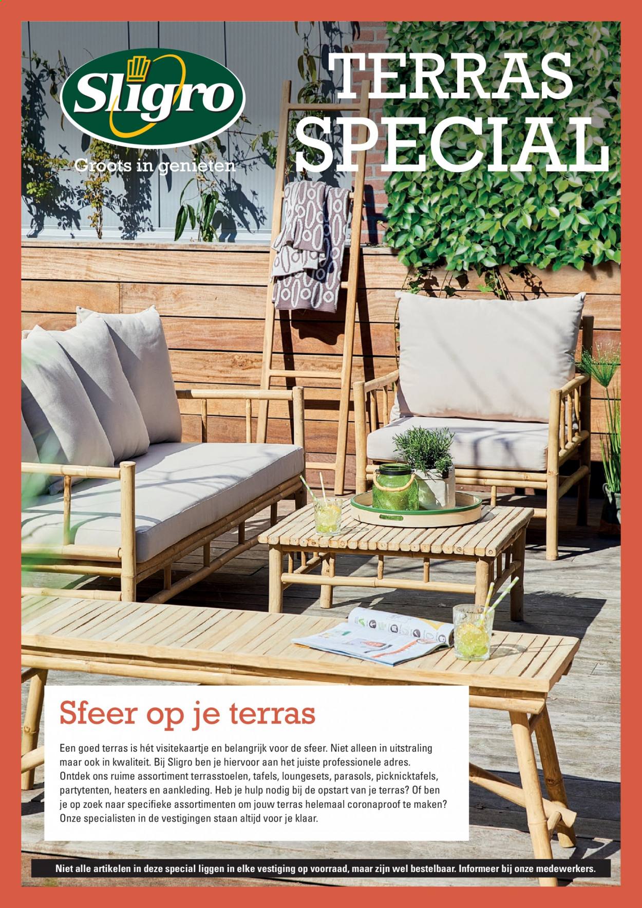 Sligro-aanbieding. Pagina 1