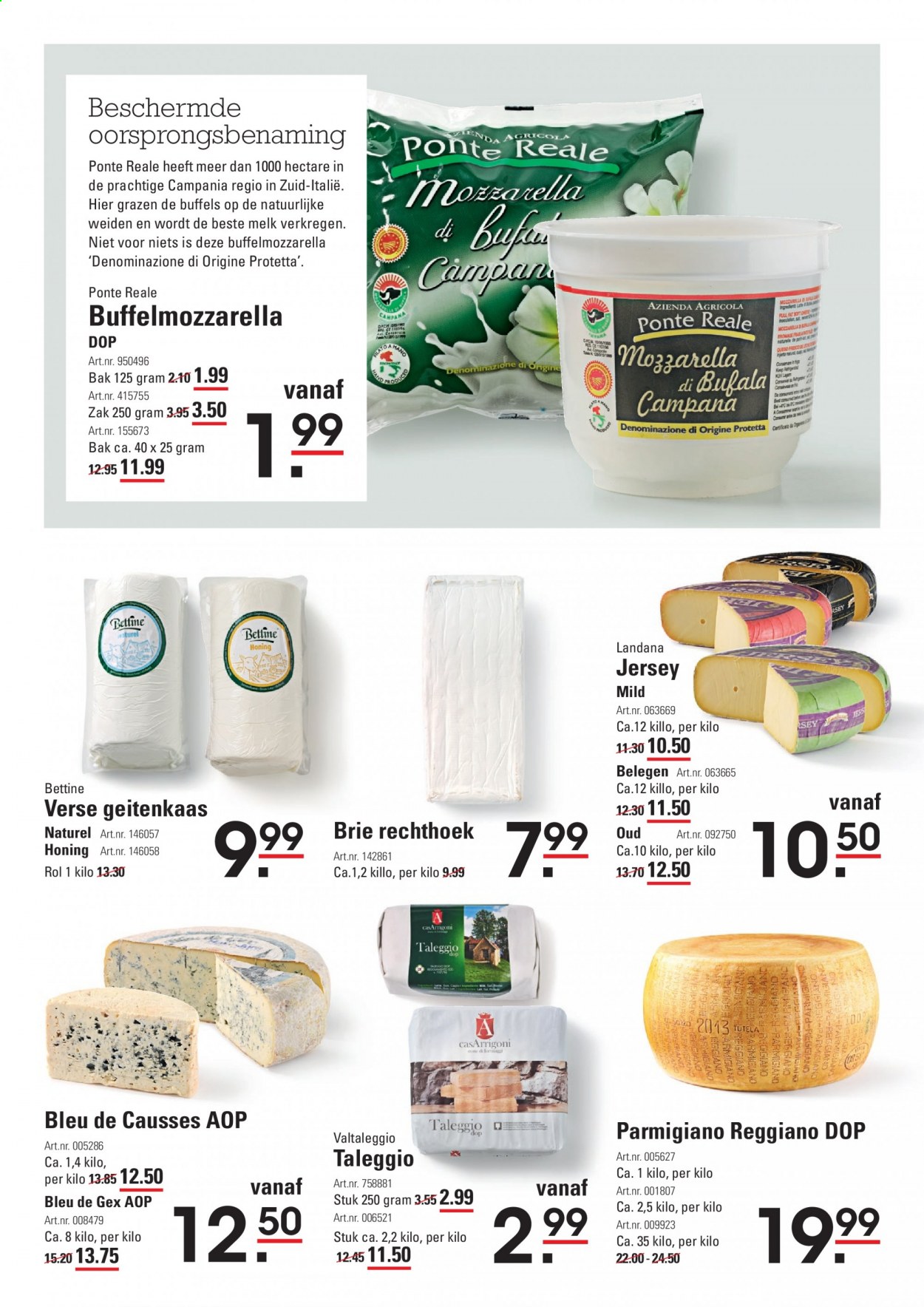 thumbnail - Sligro-aanbieding - 8-4-2021 - 27-4-2021 -  producten in de aanbieding - buffelmozzarella, Brie, melk. Pagina 12.
