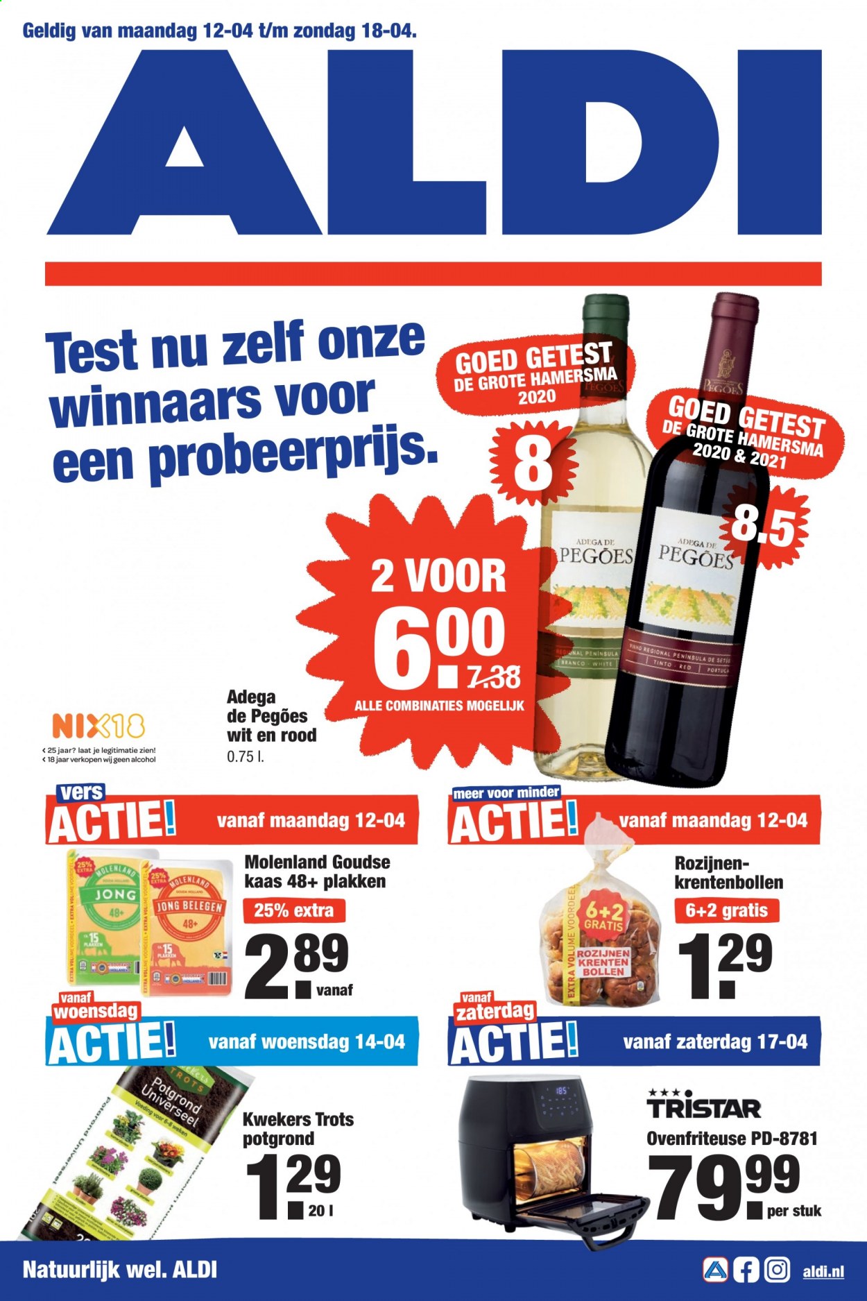 Aldi-aanbieding - 12-4-2021 - 18-4-2021. Pagina 1