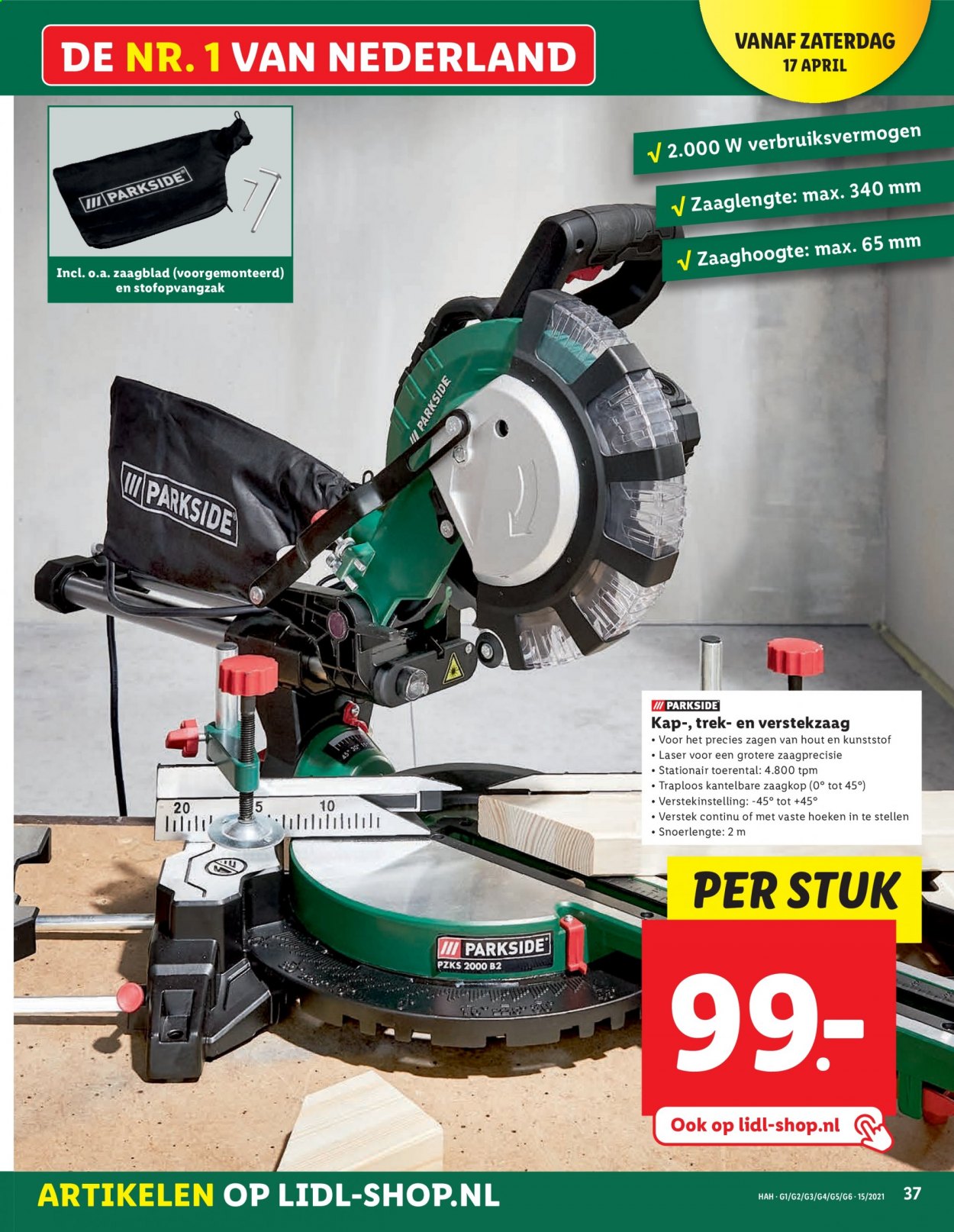 Lidl-aanbieding - 12-4-2021 - 18-4-2021. Pagina 37