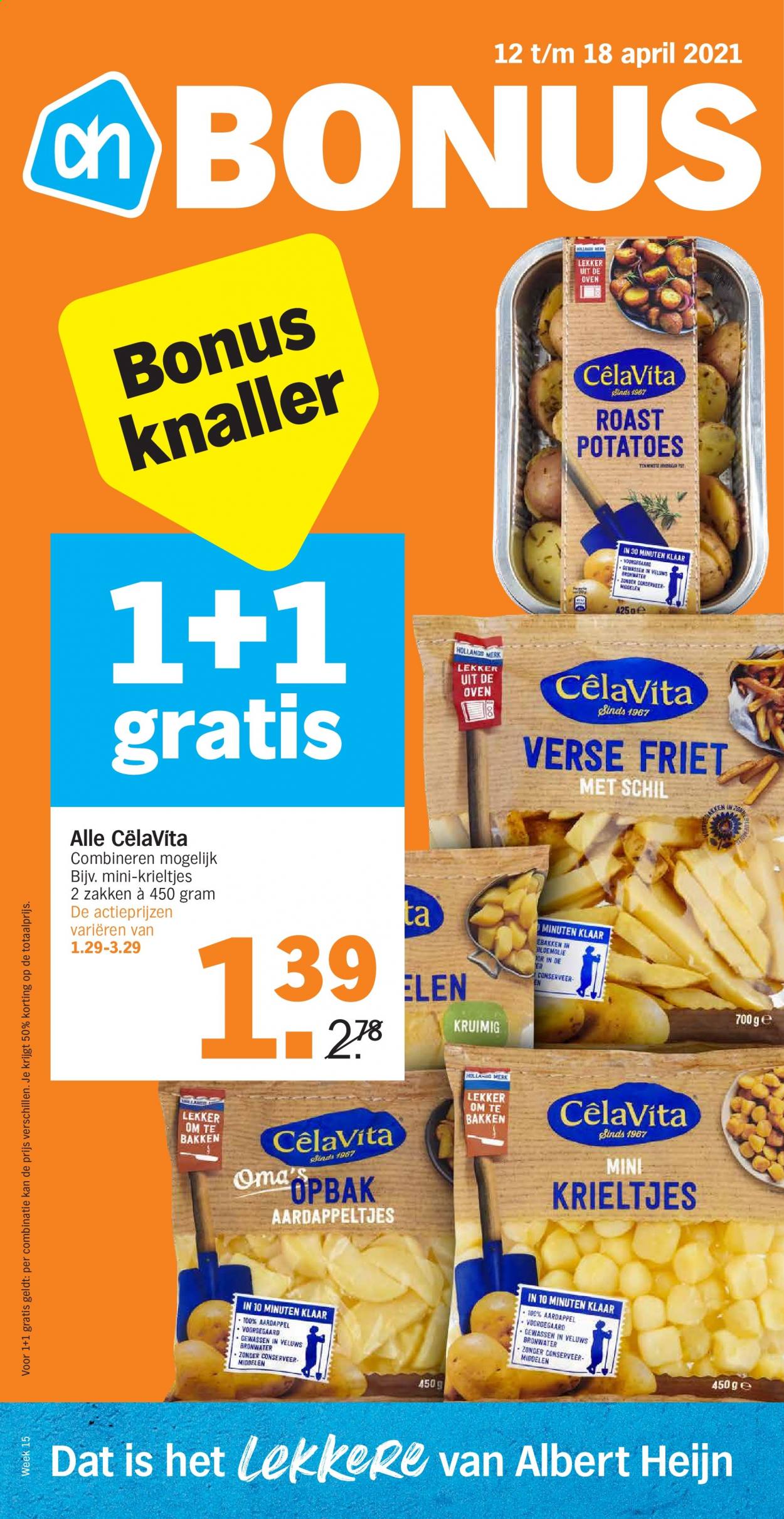 Albert Heijn-aanbieding - 12-4-2021 - 18-4-2021. Pagina 1