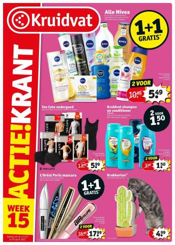 Kruidvat-aanbieding - 13.4.2021 - 25.4.2021.