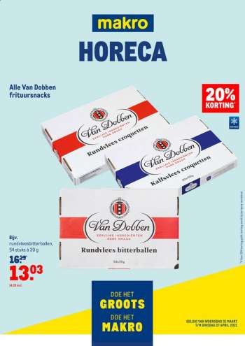 Makro-aanbieding - 31.3.2021 - 27.4.2021.