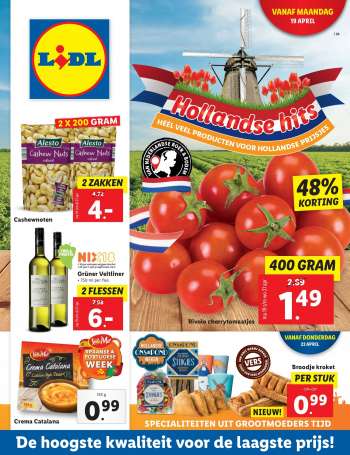 Lidl-aanbieding - 19.4.2021 - 25.4.2021.