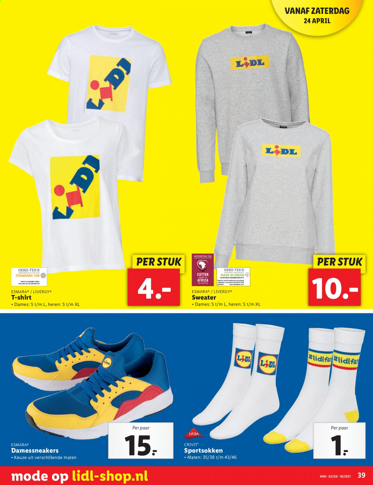 Lidl-aanbieding - 19-4-2021 - 25-4-2021. Pagina 39