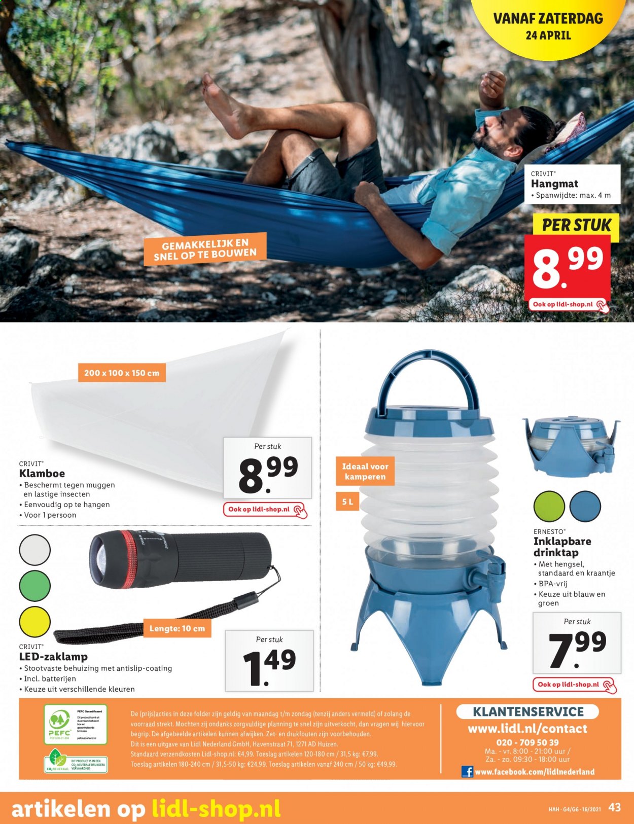 Lidl-aanbieding - 19-4-2021 - 25-4-2021. Pagina 43