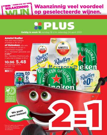 Plus-aanbieding - 18.4.2021 - 24.4.2021.