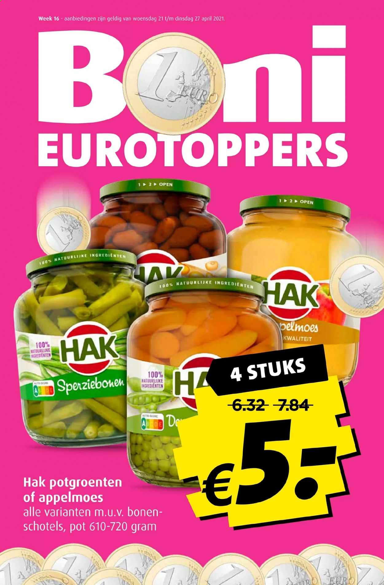 Boni-aanbieding - 21-4-2021 - 27-4-2021. Pagina 1