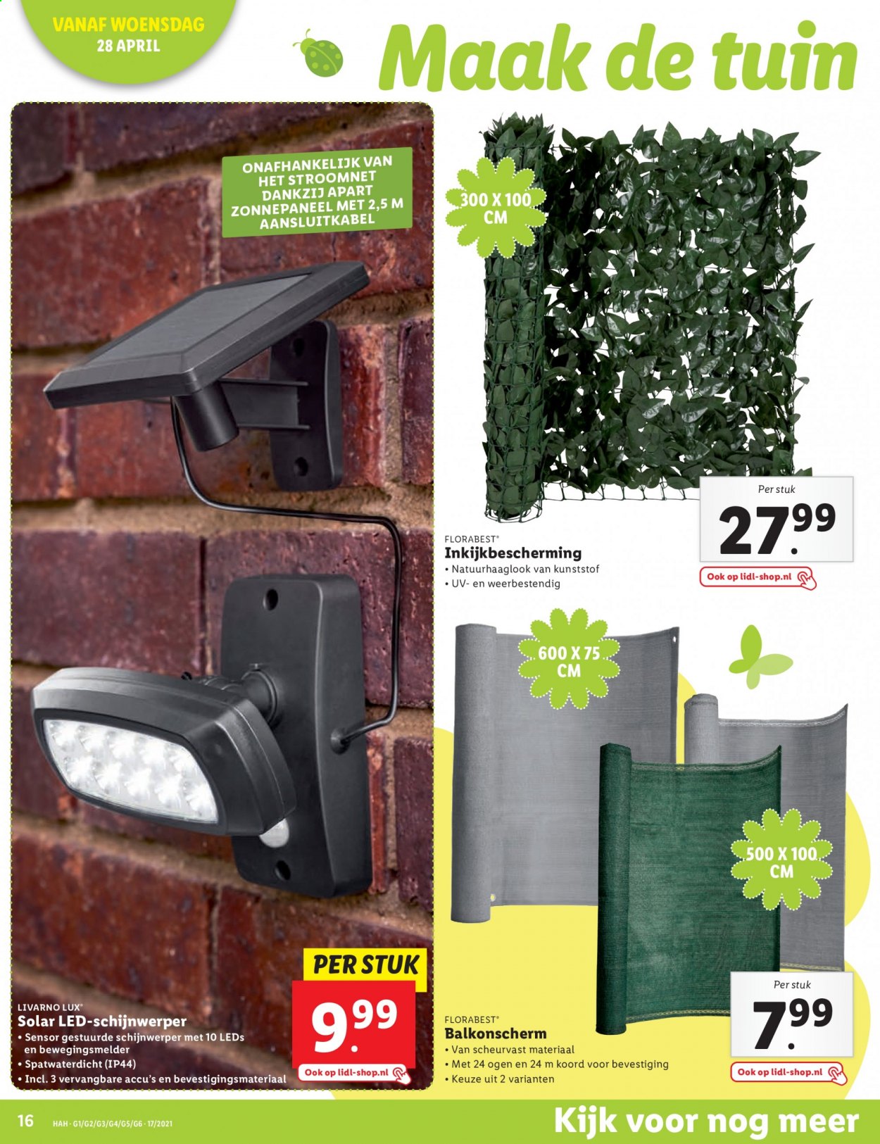 Lidl-aanbieding - 26-4-2021 - 2-5-2021. Pagina 16